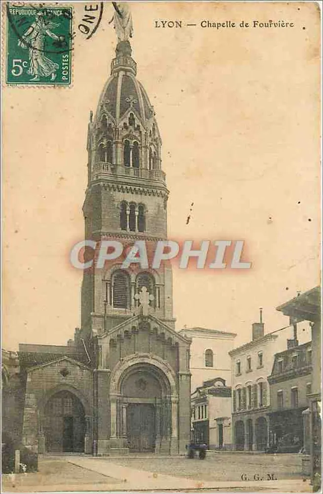 LYON — Capela de Foufvière — G.G.M. - Frente