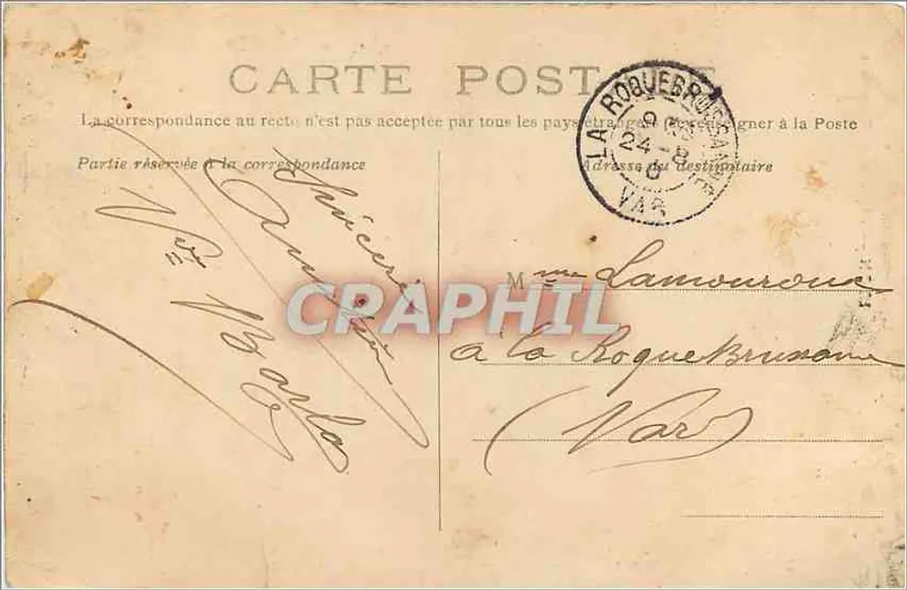 LYON — Capela de Foufvière — G.G.M. - Verso