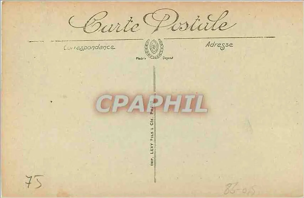 Paris — A Grande Roda — LL. — 1436 - Verso