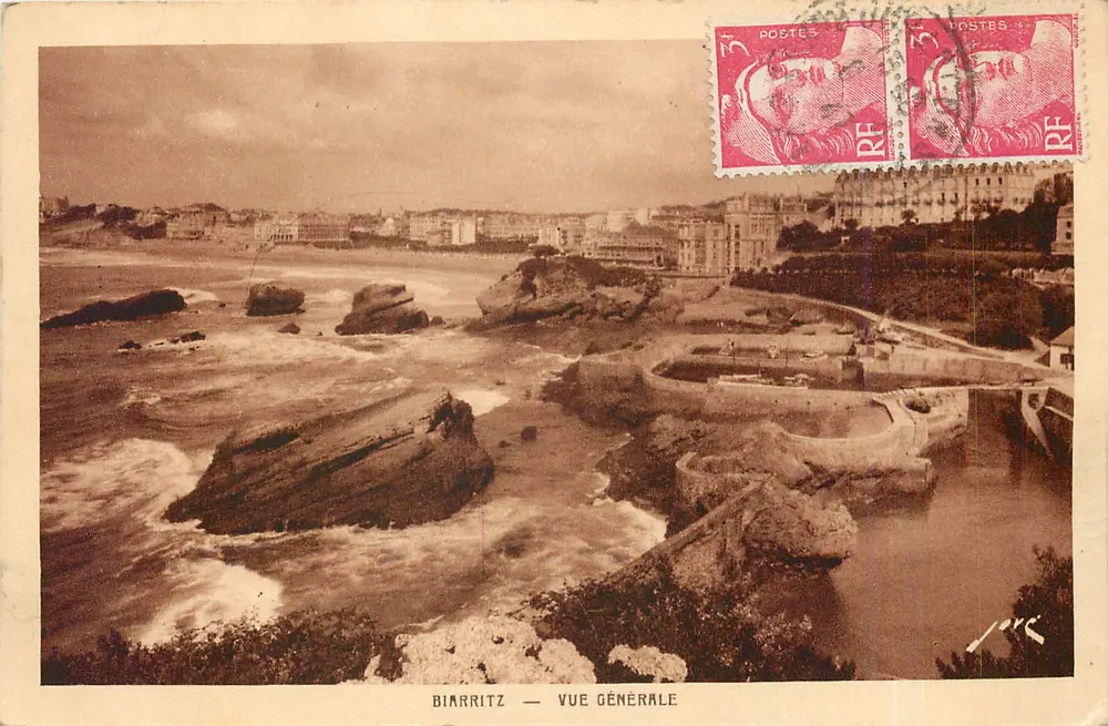 Biarritz — Vista Geral — Editor J. P. C. (J. P. C.) - Frente