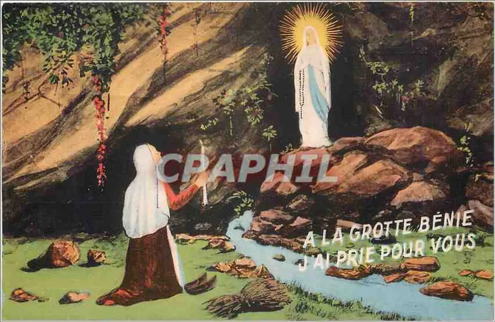 A aparição de Nossa Senhora de Lourdes — edição Lourdes — n°861 - Frente