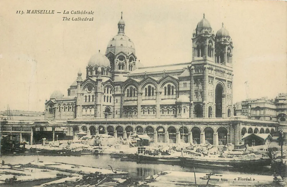 Marseille — A Catedral — Editor Floréal, n° 113 - Frente