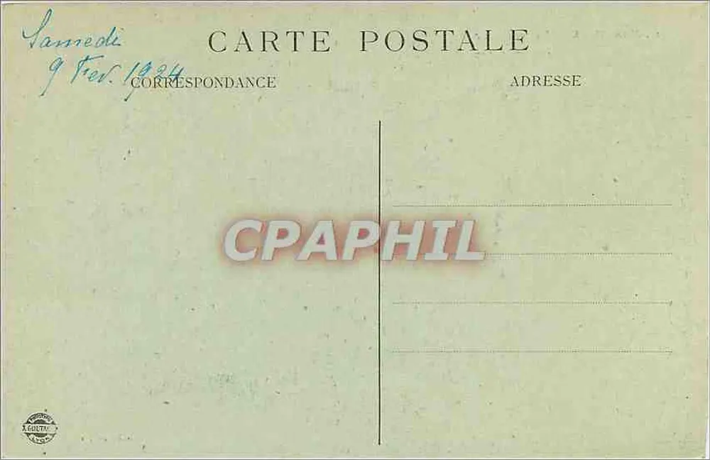Marseille — A Catedral — Editor Floréal, n° 113 - Verso