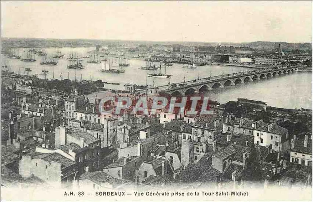 Bordeaux — Allgemeine Ansicht vom Tour Saint-Michel — A.H. 83 - Vorderseite