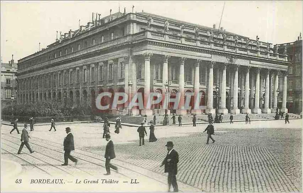 Bordeaux — O Grande Teatro — LL. n°43 - Frente