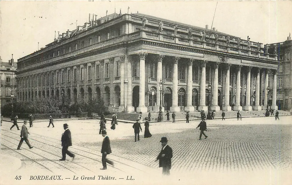 Bordeaux — O Grande Teatro — LL. n°43 - Frente