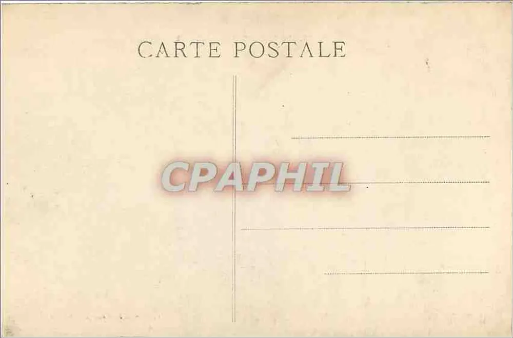 Le Croisic (Loire-Inf.) — A Grande Côte, Efeito de Onda — Coleção F. Chapeau, Nantes - Verso