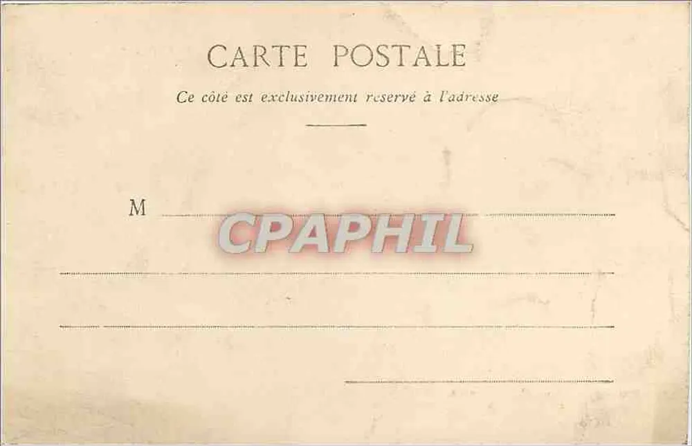 Le Croisic - Rocher "Le Grand Autel" — A. Thuret, édit., Nantes - Verso