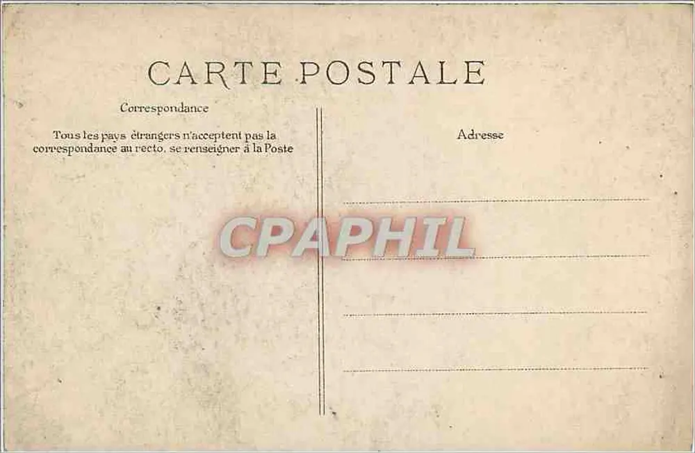 NANTES — Abside da Basílica de São Nicolau — Coleção F. Chanez-Nantes, n°251 - Verso