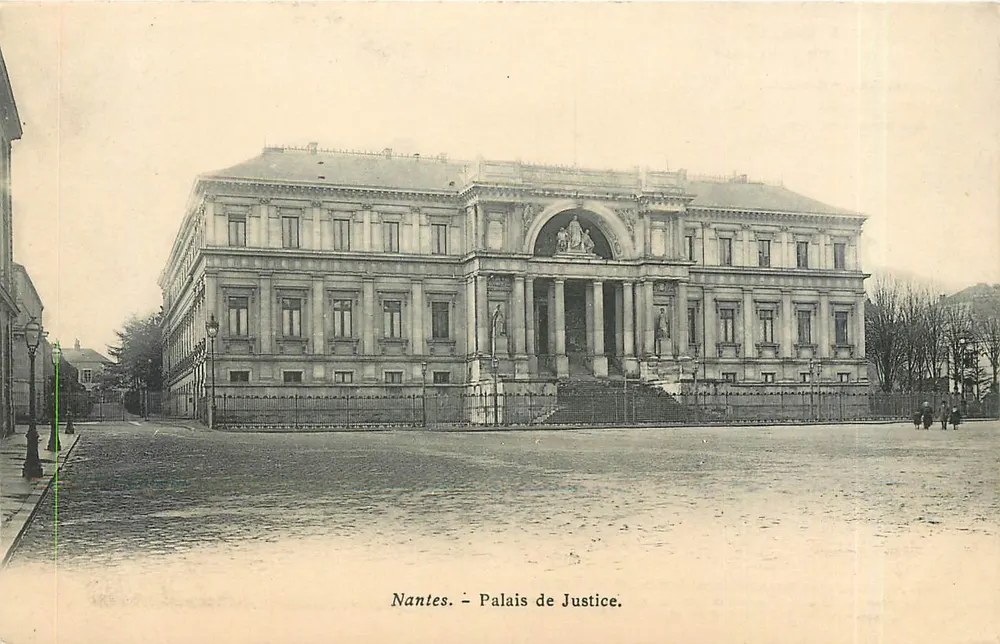 Nantes. – Palácio de Justiça. - Frente