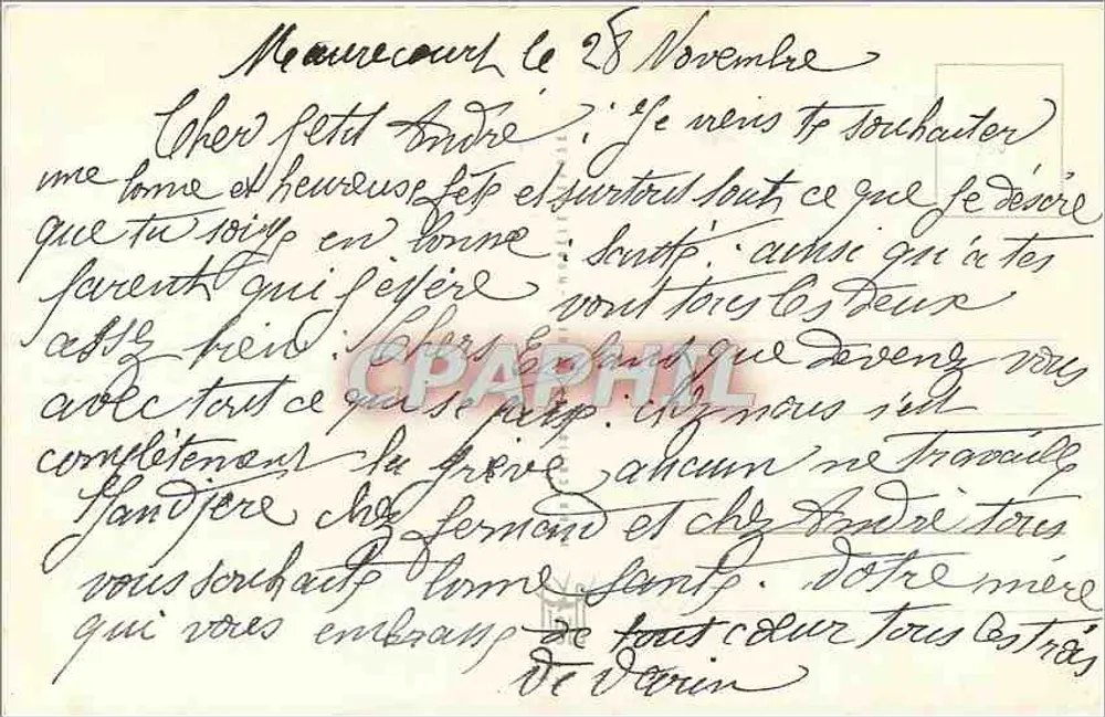 Bouquet of Roses — Happy Birthday — publisher not visible - Back