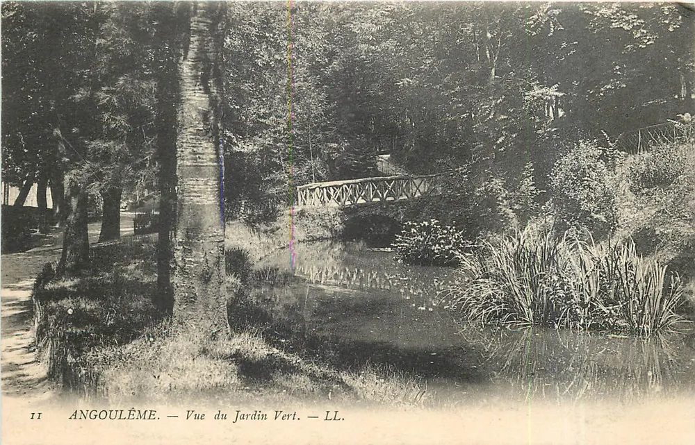 Angoulême — View of the Green Garden — LL. - Front