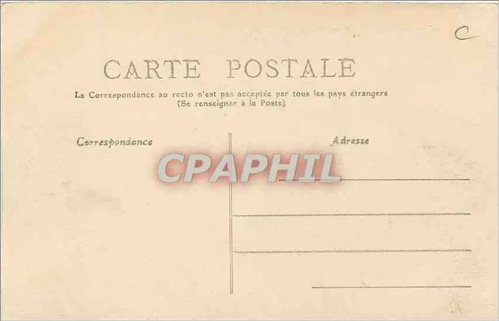 Angoulême — Hôtel de Ville, ancienne Tour — Édition des Nouvelles Galeries - Verso