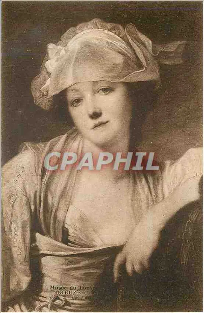 Retrato de mulher — Museu do Louvre — edição Gruze (C) - Frente