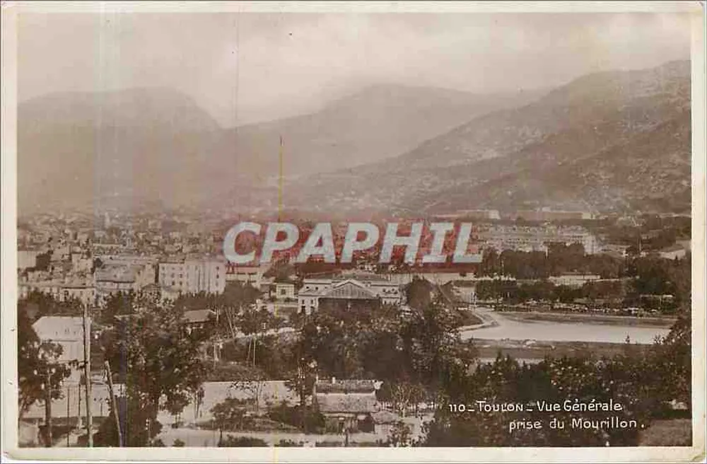 Toulon — Vue Générale prise du Mourillon — Édition Bouver-Soult (Var) - Recto
