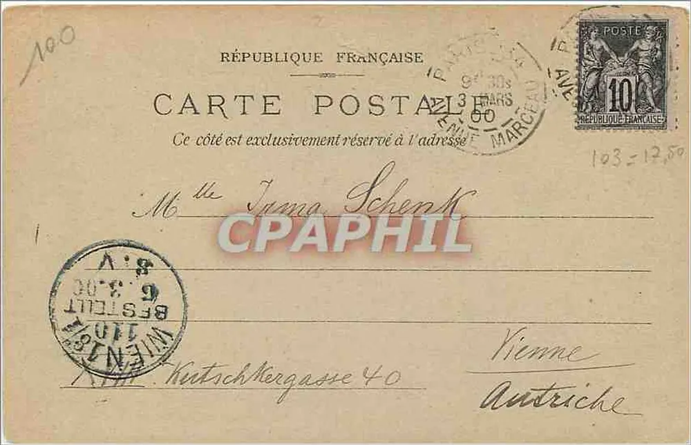 Colonne Vendôme — monument en métal érigé par Napoléon Ier — éditeur Carte Photo, n°7 - Back