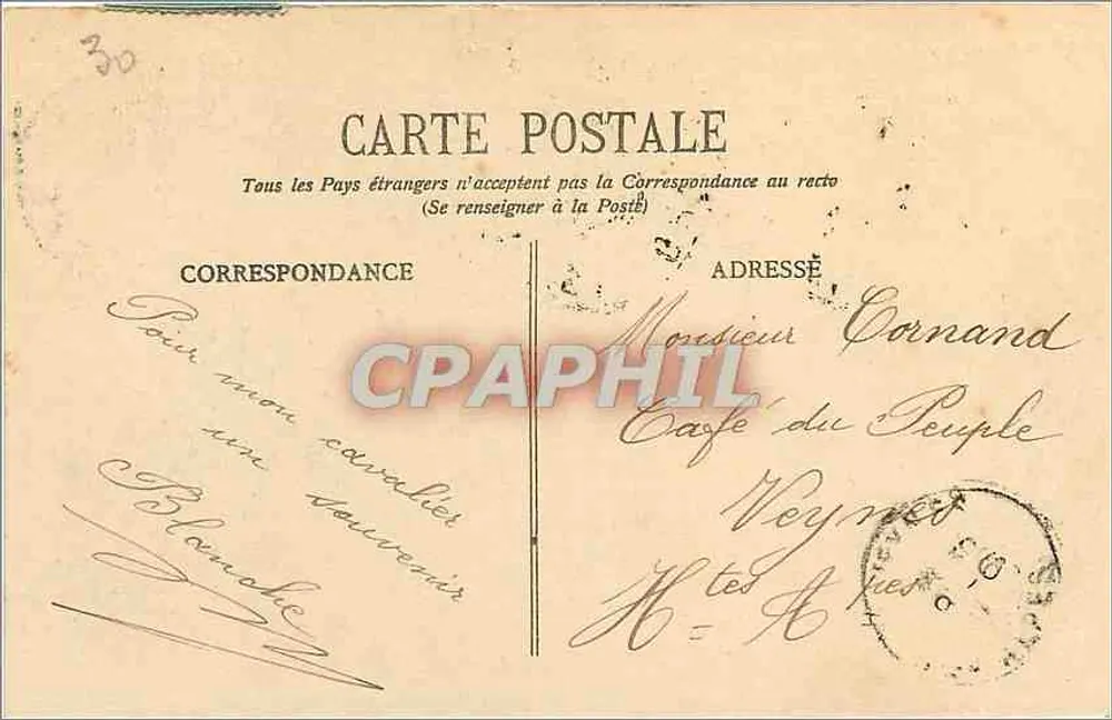 Grenoble - O Ponte da Esplanada e o Casco de Néron - E. R. - Verso