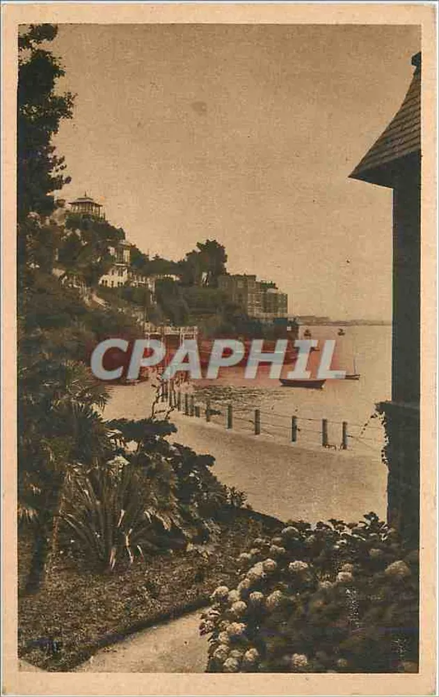 Dinard — Un coin de la Promenade du « Clair de Lune » — Cie des Arts Photomécaniques, Paris - Recto