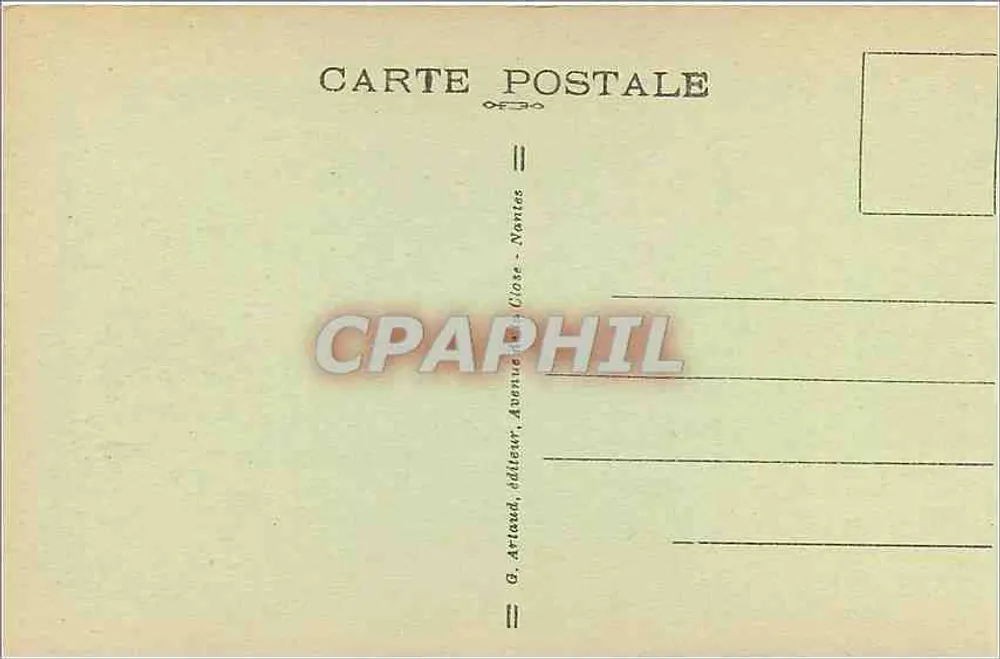 Le Touquet-Paris-Plage — Das Grand Hotel — Nr. 110 - Rückseite