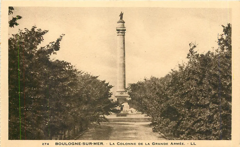 Boulogne-sur-Mer — Die Säule der Grande Armée — LL, n° 274 - Vorderseite