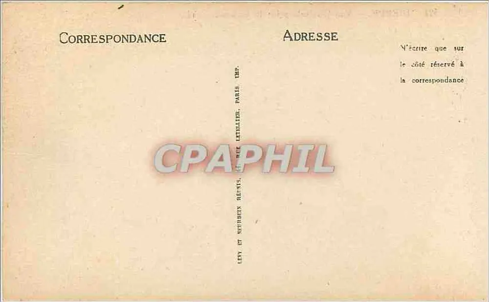 Dieppe — Vue Générale prise du Château — LL. - Verso