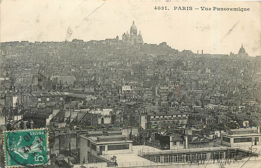 Paris — Vista Panorâmica — 4031 - Frente