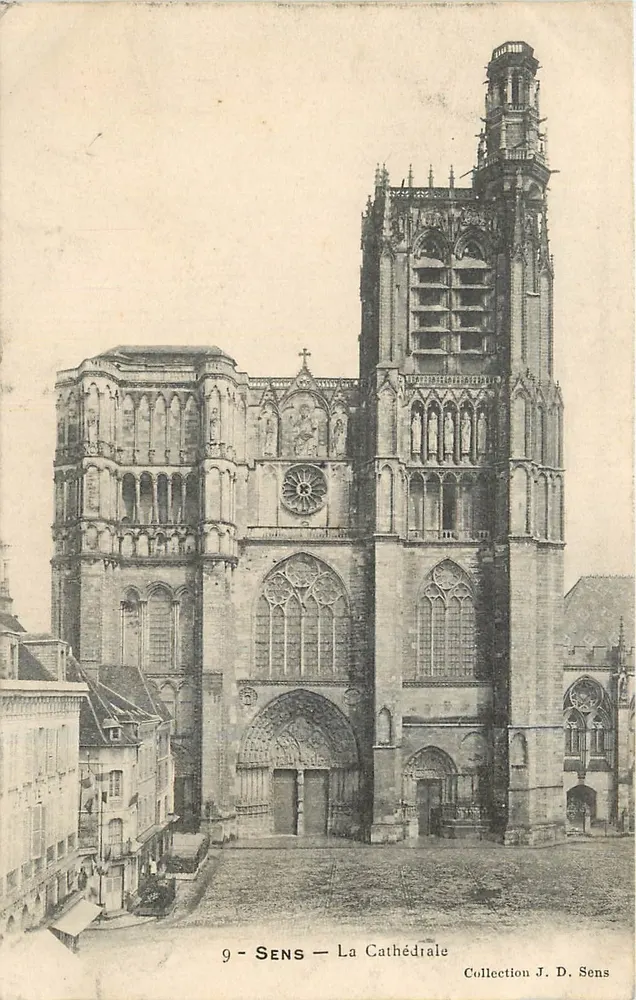 Sens — A Catedral — Coleção J. D. Sens - Frente