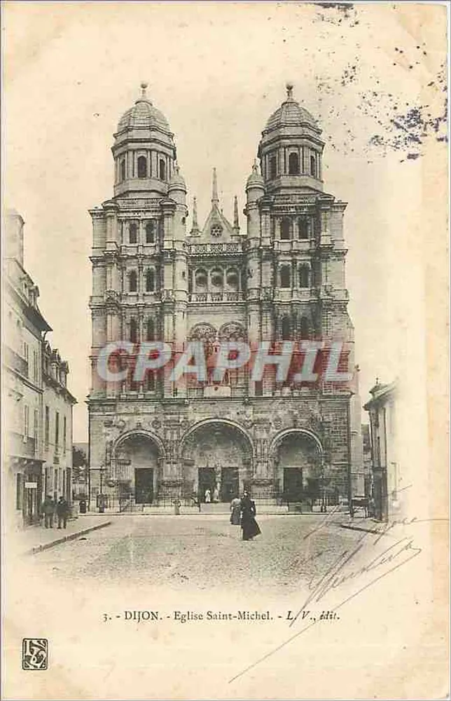 Dijon - Kerk van Sint-Michaël — L/V, edit. - Voorkant