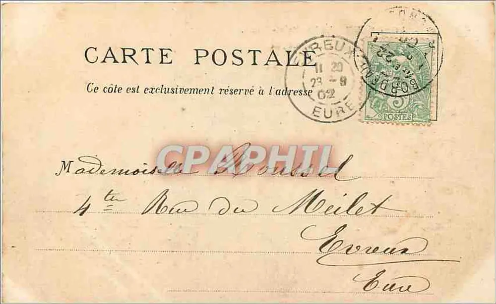 Bordeaux. A Igreja de São Bruno — J. H. B. Ed., Bx. — n°45 - Verso