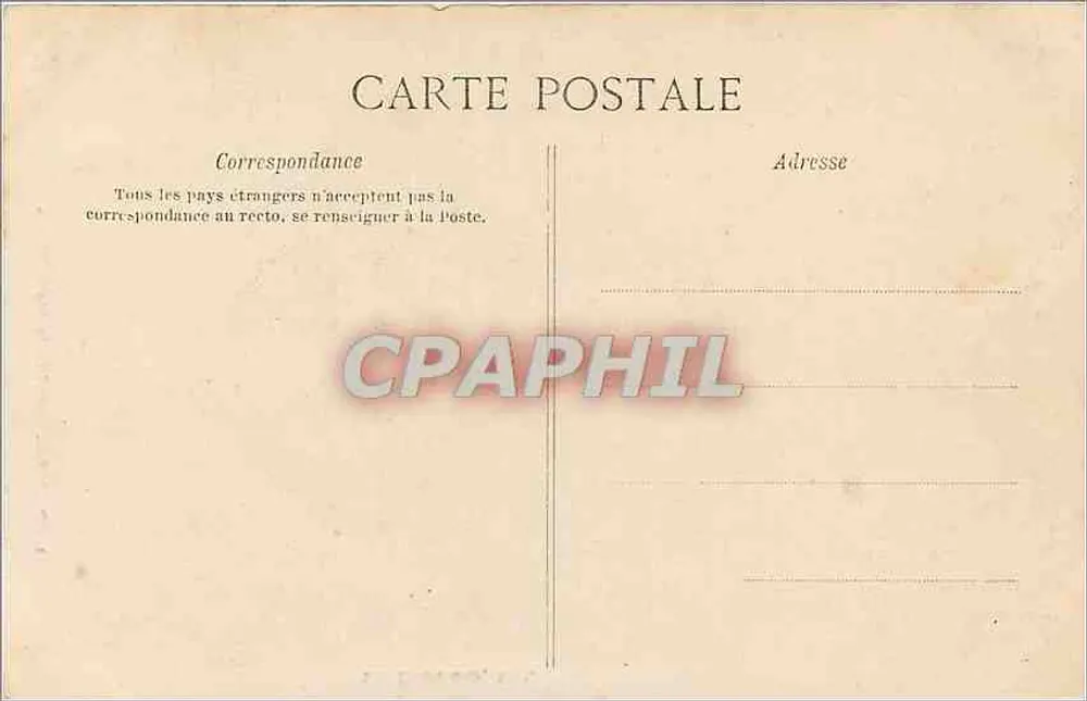 PARIS — Catedral de Notre-Dame — Ed. H. Hautecout, n° 505 - Verso