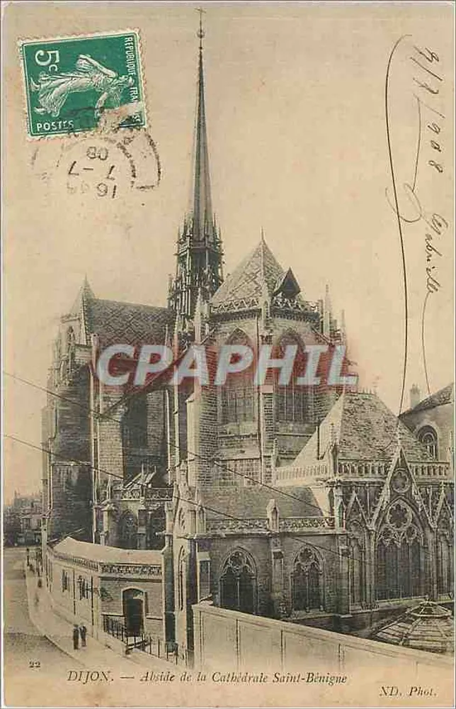 Dijon — The Apse of the Cathedral Saint-Bénigne — ND. Phot. - Front