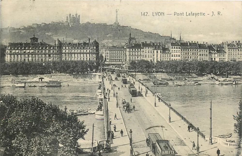 LYON — Pont Lafayette — J. R. - Awers