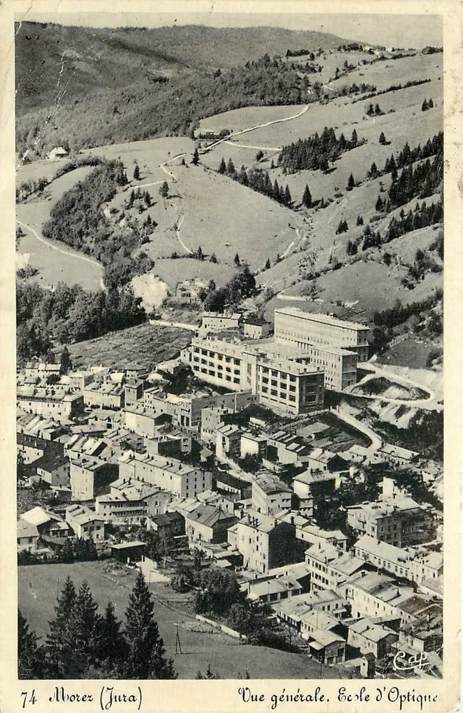 Morez (Jura) — General View, School of Optics — Publisher Cap - Front