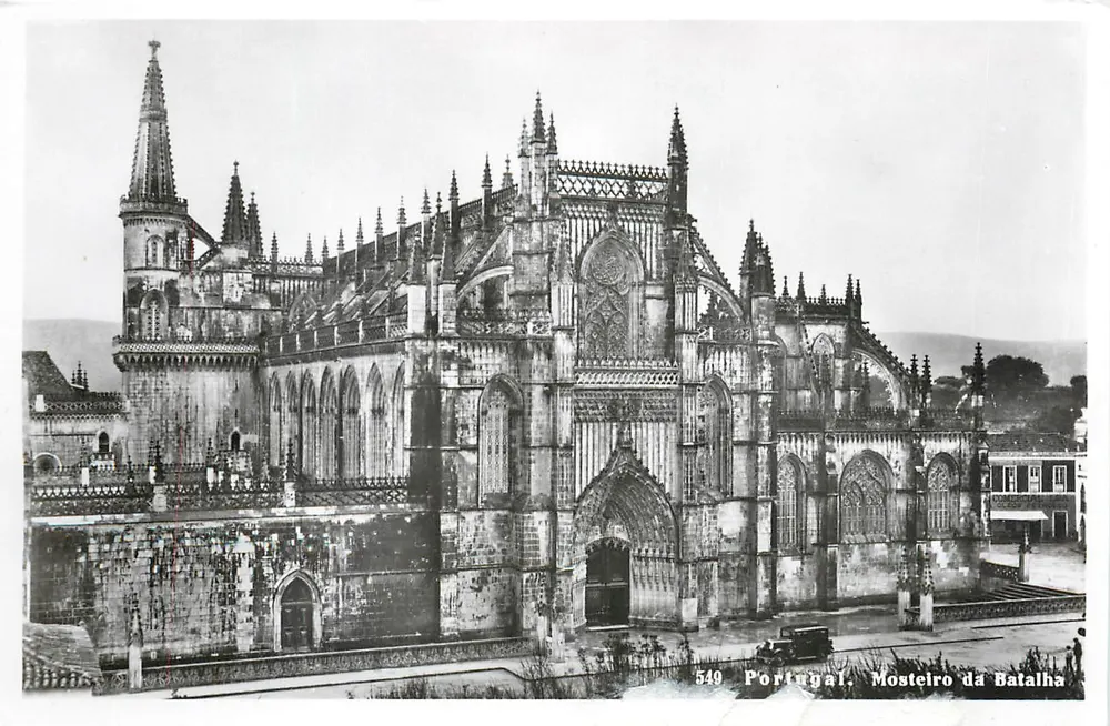 Mosteiro da Batalha — Portugal — Ed. Torres, n° 549 - Frente