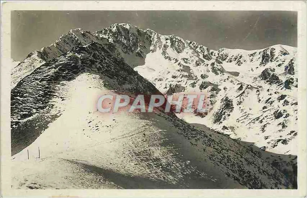 O pico Céciré — Superbagnères (alt. 1800 m) — editor não identificado - Frente