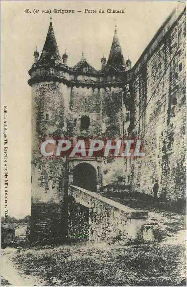 ग्रिग्नन — किला के द्वार — एडिशन आर्टिडिक टी.एल. बेरोल एवं एने बिक्स आर्टिडी, संख्या 46 - आगे