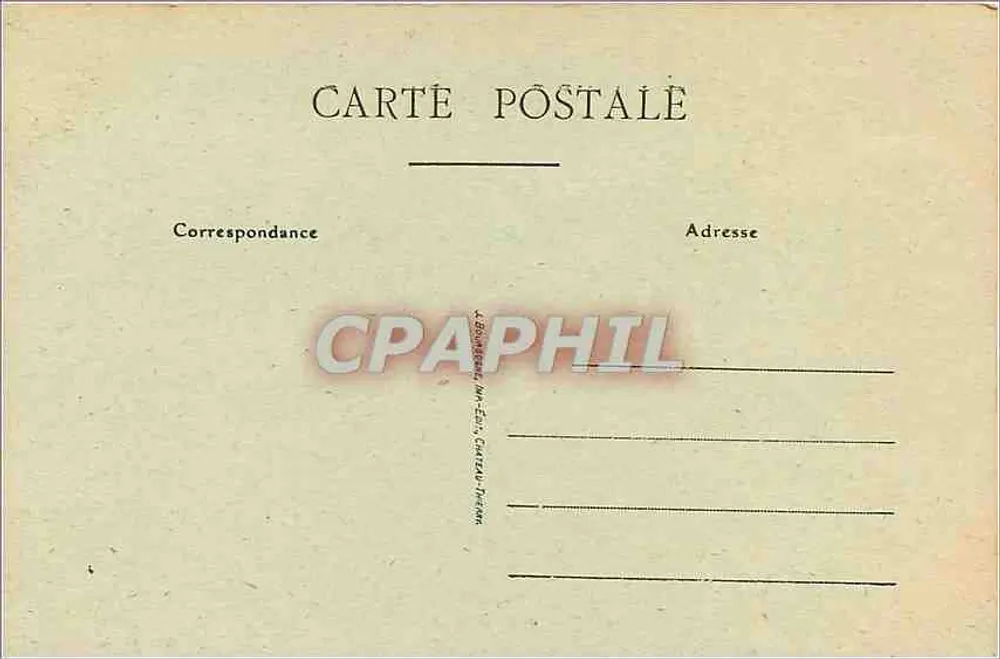 Le Prieuré-de-Binson — Ruines après la Bataille de la Marne — Éditeur V. Prost - Verso