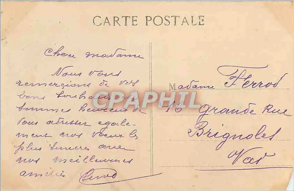 MARSEILLE - A Catedral - ZZ. - Verso