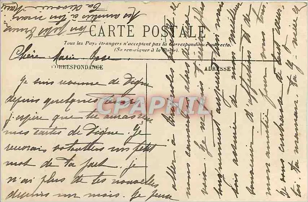 Marseille — Avant Port de la Joliette — EL. — n° 94 - Verso