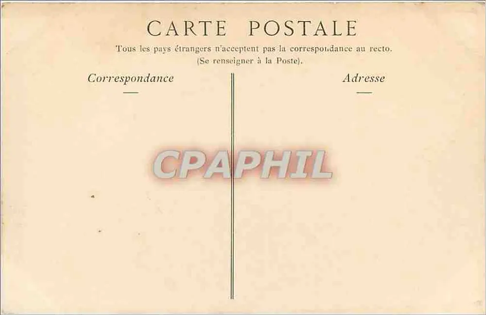 Tours — O Teatro — É. Gallin, Camaïeu 49 - Verso