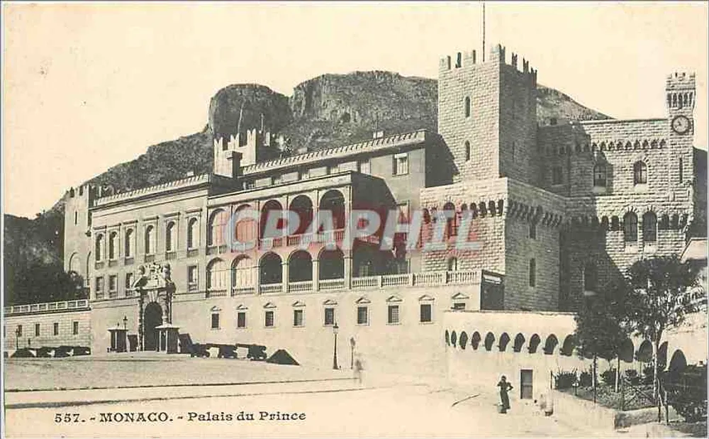 Mônaco - Palácio do Príncipe — n° 587 - Frente