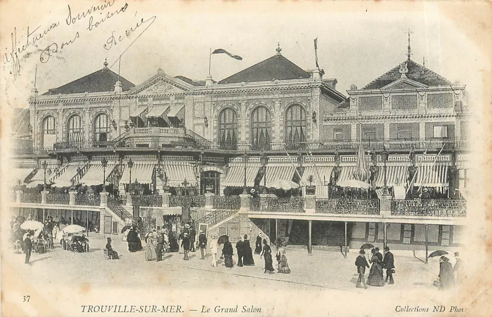 TROUVILLE-SUR-MER — Le Grand Salon — Collections ND Phot - Recto