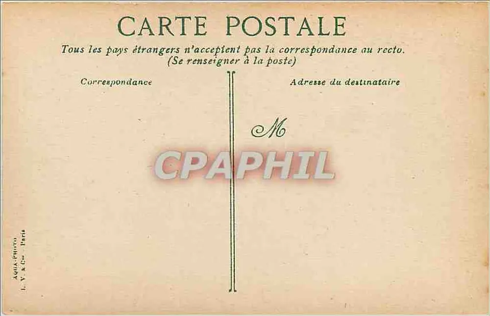 Trouville — Coucher de soleil sur la mer — LVACH - Verso
