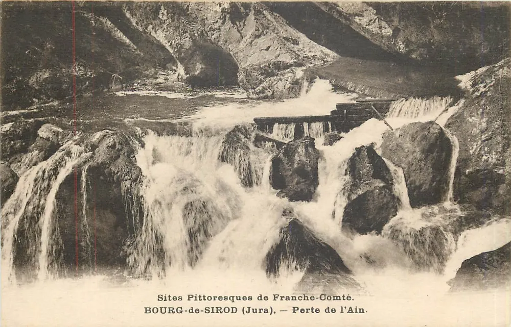 Bourg-de-Sirod (Jura) — Porta do Ain — Sítios pitorescos da Franche-Comté - Frente