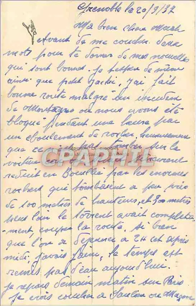 Grenoble — Visão geral — Craphil - Verso