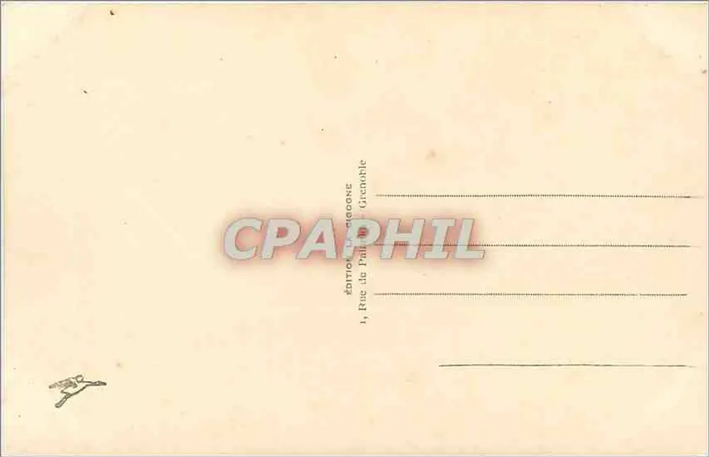 Grenoble — O Teleférico e o Moucherotte (1906m) - Verso
