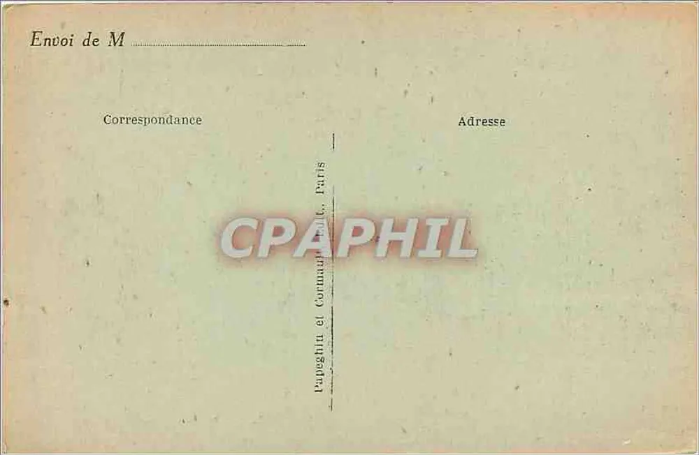 Montresor (I.-et-L.) — O Castelo (Monumento histórico, séculos XV e XVI) — A. P. - Verso