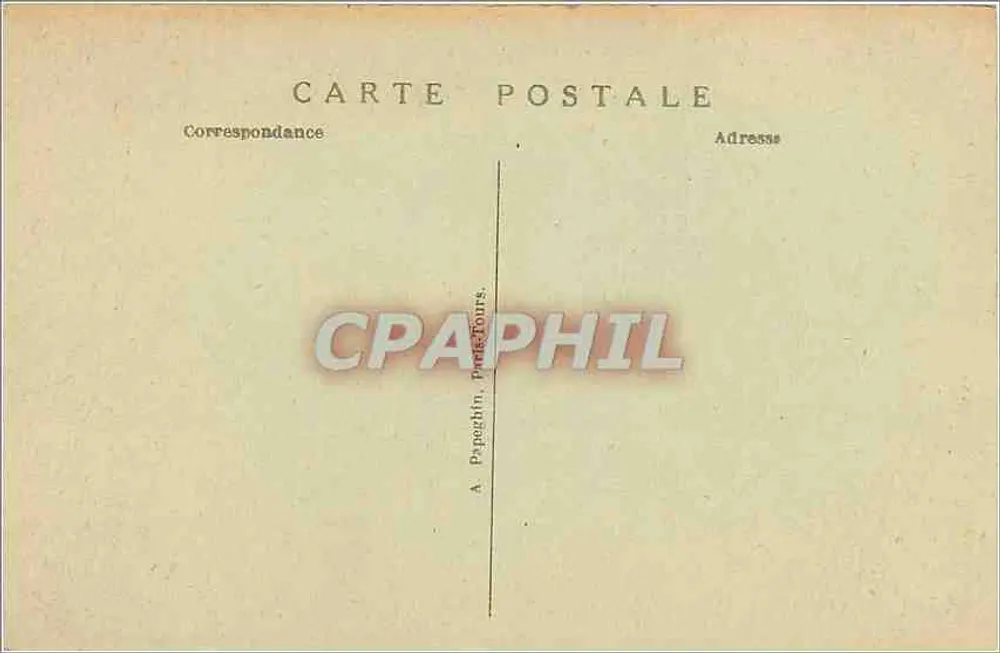 Azay-sur-Indre — Le Château (XVe et XVIe s.) (Côté Sud) — A. P. - Verso