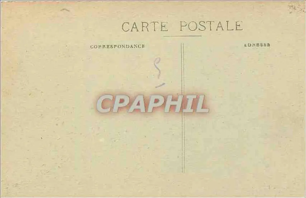 Palavas-les-Flots — La Jetée en de Chalets van het rivier van de oorlog — Uitgave J. Claparade, Palavas - Achterkant