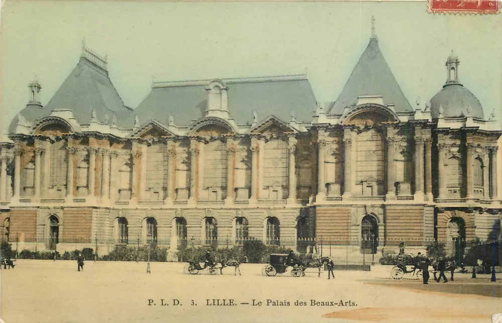 Lille — El Palacio de las Bellas Artes — P.L.D. 3 - Anverso